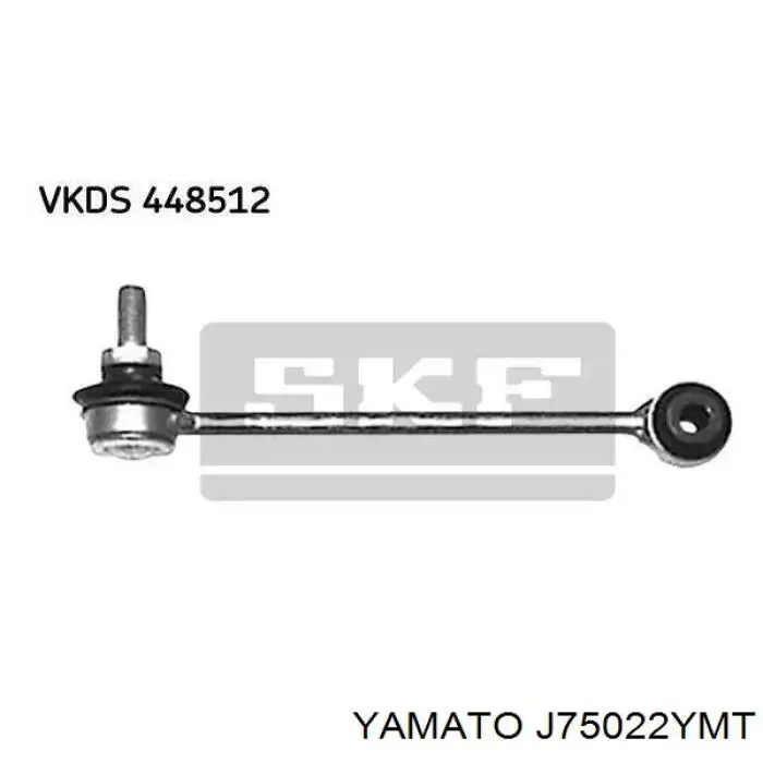 J75022YMT Yamato casquillo de barra estabilizadora delantera