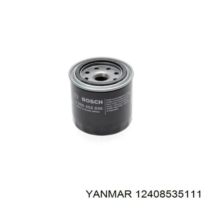 12408535111 Yanmar filtro de aceite