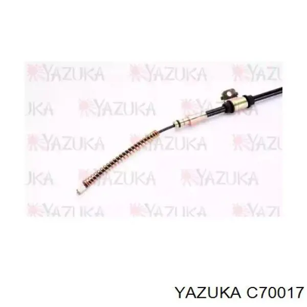 C70017 Yazuka cable de freno de mano trasero izquierdo
