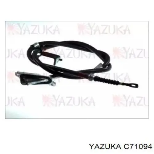 C71094 Yazuka cable de freno de mano trasero derecho