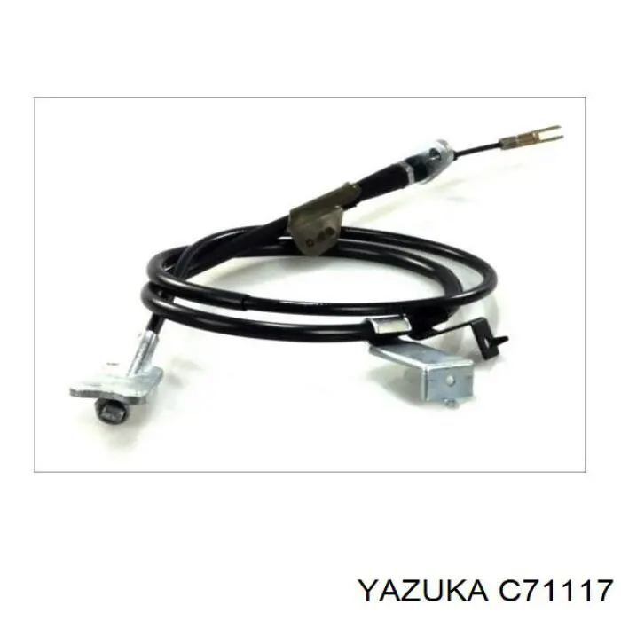 C71117 Yazuka cable de freno de mano trasero derecho