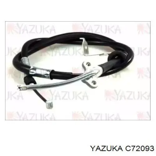 C72093 Yazuka cable de freno de mano trasero derecho