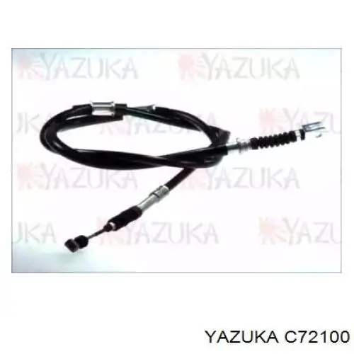 C72100 Yazuka cable de freno de mano trasero izquierdo