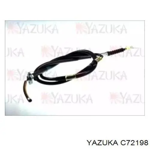 C72198 Yazuka cable de freno de mano trasero izquierdo