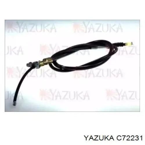 C72231 Yazuka cable de freno de mano trasero izquierdo