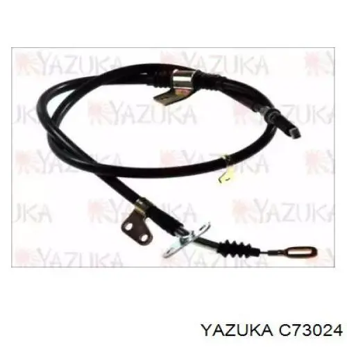 C73024 Yazuka cable de freno de mano trasero izquierdo
