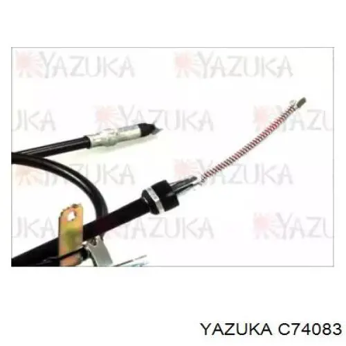 C74083 Yazuka cable de freno de mano trasero derecho