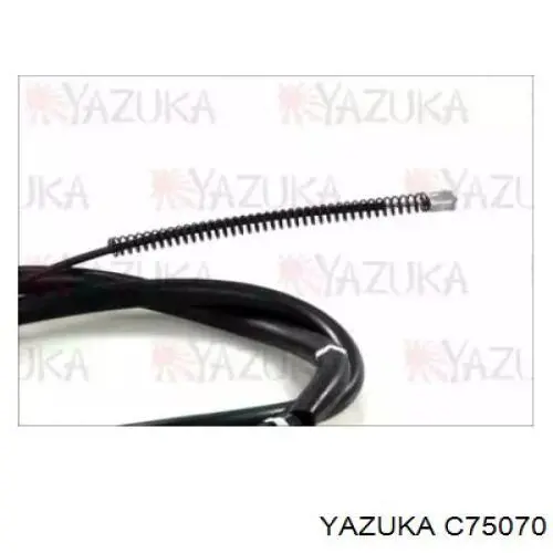 C75070 Yazuka cable de freno de mano trasero izquierdo