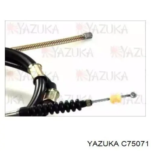 C75071 Yazuka cable de freno de mano trasero derecho