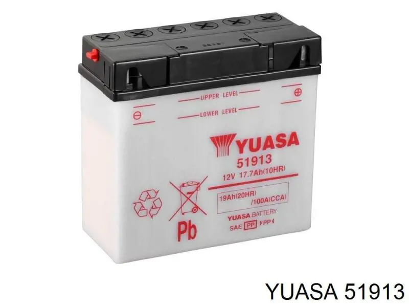 Batería de Arranque Yuasa YuMicron continued 19 ah 12 v B00 (51913)