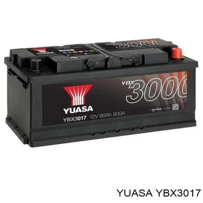 Batería de arranque YUASA YBX3017