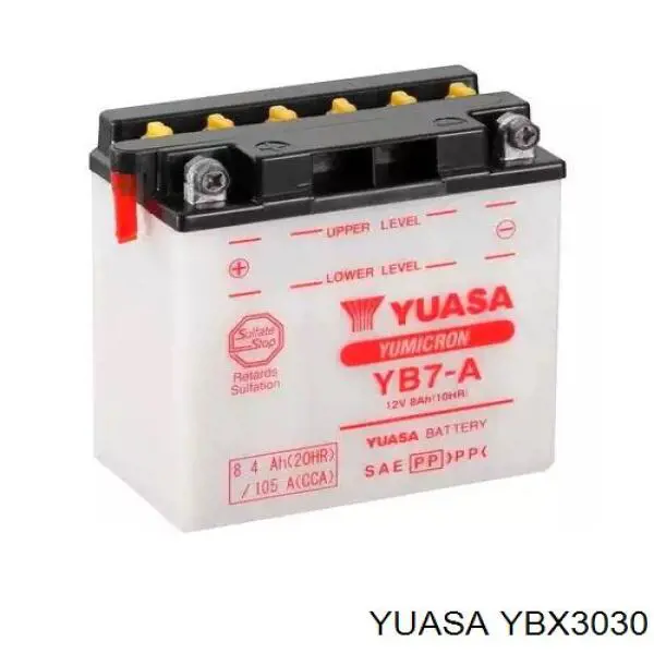 Batería de Arranque Yuasa (YBX3030)