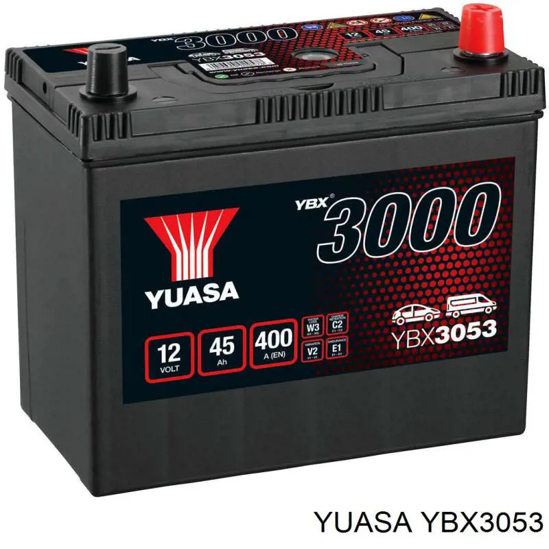 YBX3053 Yuasa Batería Start-Stop