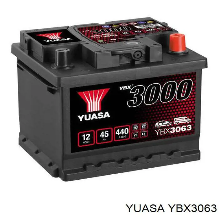 Batería de Arranque Yuasa (YBX3063)