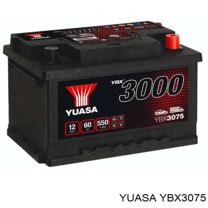 Batería de arranque Yuasa YBX3075 precio, desde 73,90 EUR