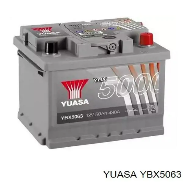 Batería de Arranque Yuasa 50 ah 12 v B03|B04 (YBX5063)
