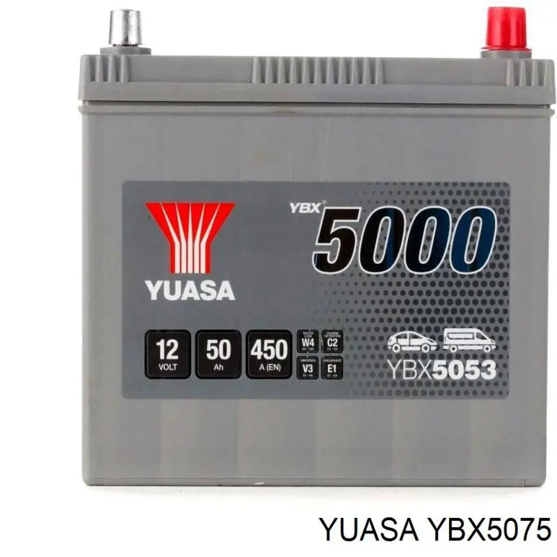 Batería de arranque YUASA YBX5075