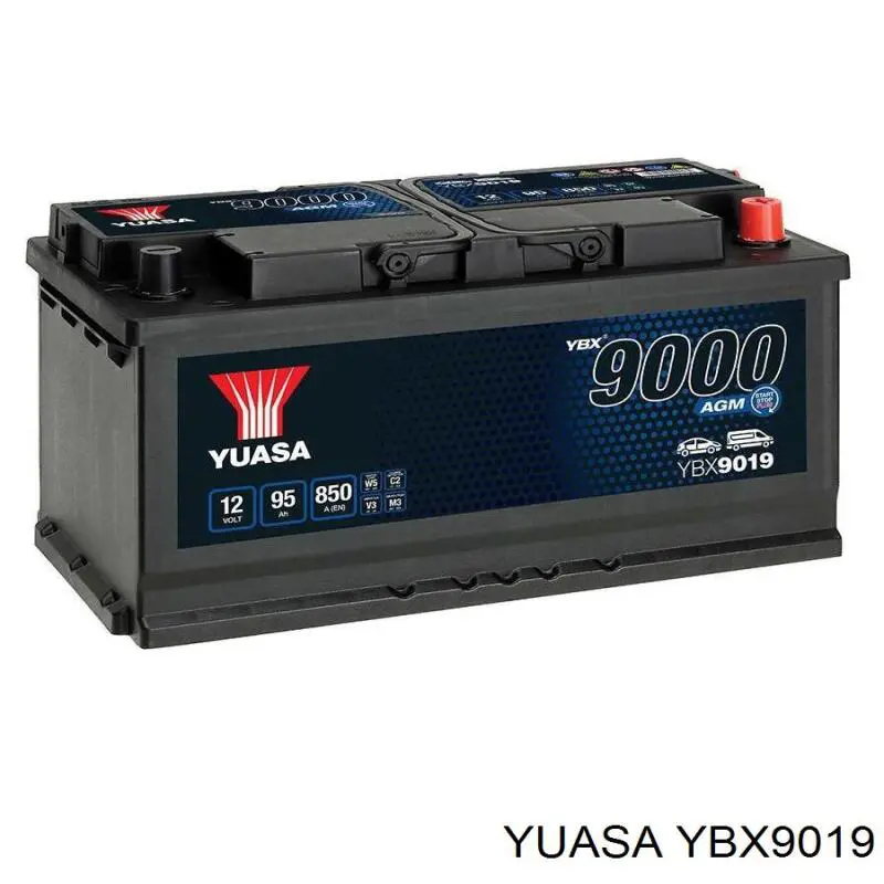 Comprar YBX9019 Yuasa Batería de coche