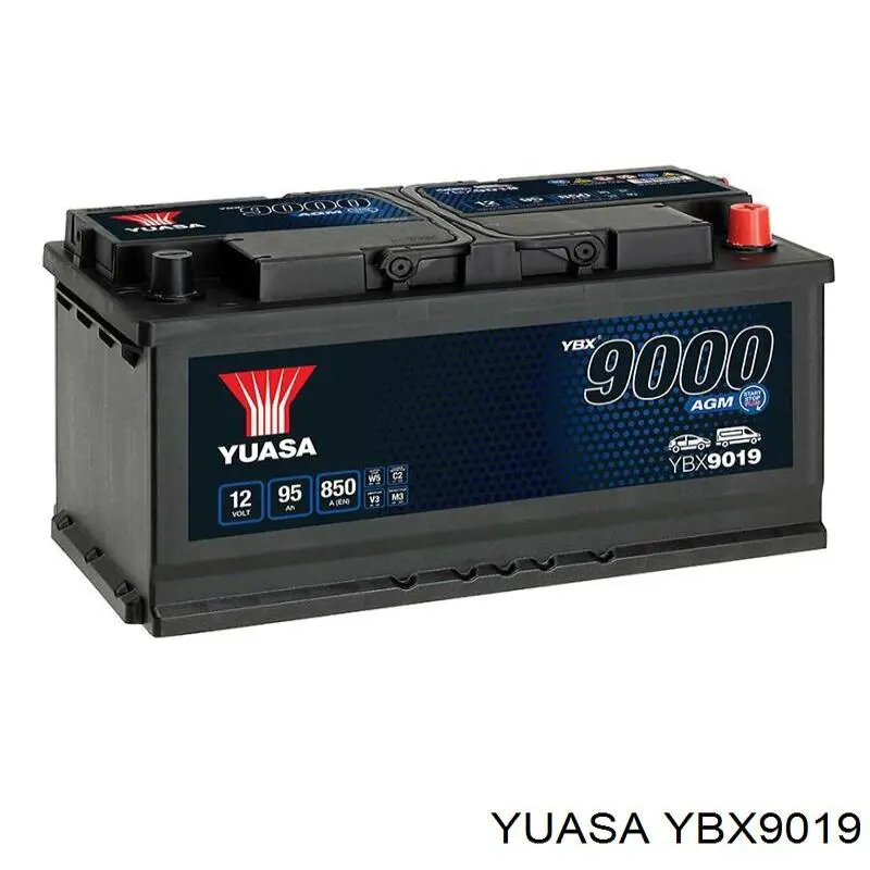 Batería de arranque Yuasa YBX9019 precio, desde 204,43 EUR