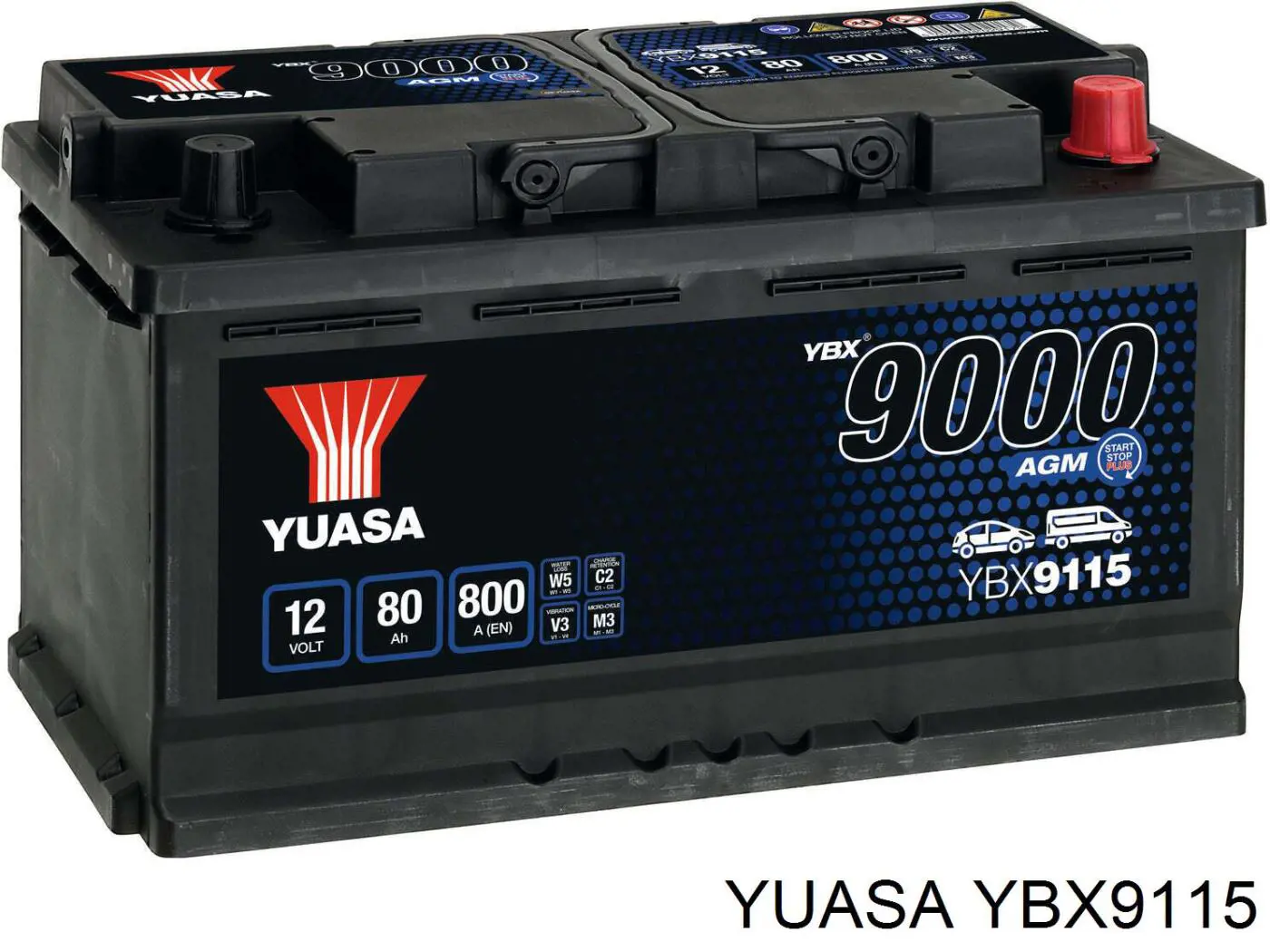 Comprar YBX9115 Yuasa Batería de coche