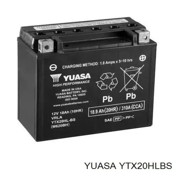Batería de arranque Yuasa YTX20HLBS precio, desde 137,49 EUR