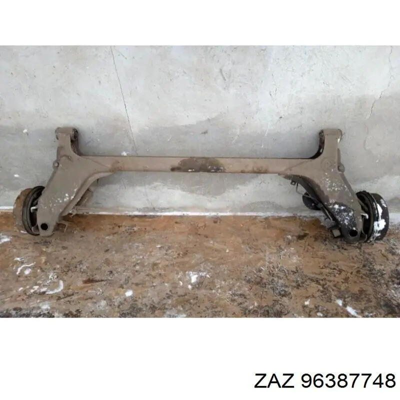 Subchasis trasero soporte motor Chevrolet Aveo 2 T250, T255
