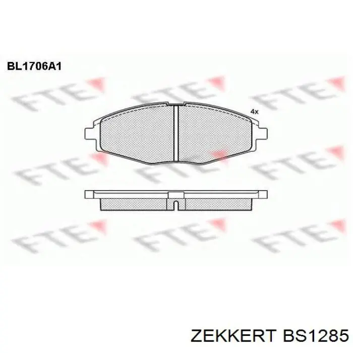 Pastillas de freno delanteras Chevrolet Spark (Matiz) M200, M250