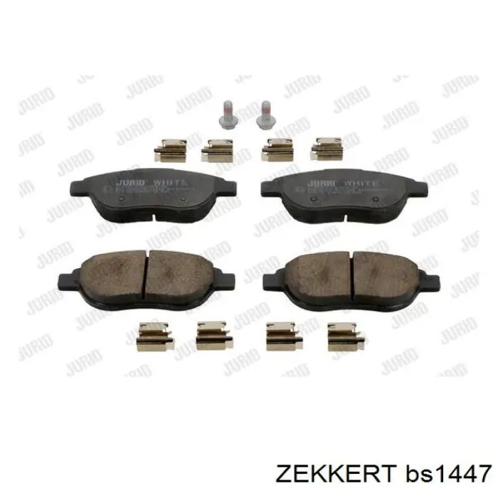 Pastillas de freno delanteras Citroen C3 1 FC