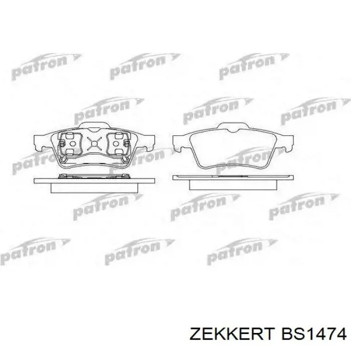 Pastillas de freno traseras Renault Espace 4 JK0