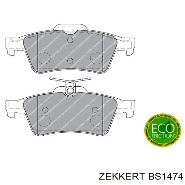 Pastillas de freno traseras Renault Espace 4 JK0
