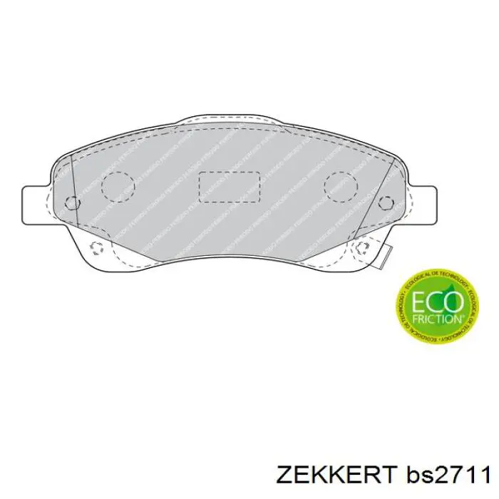 Pastillas de freno delanteras Toyota Corolla R10