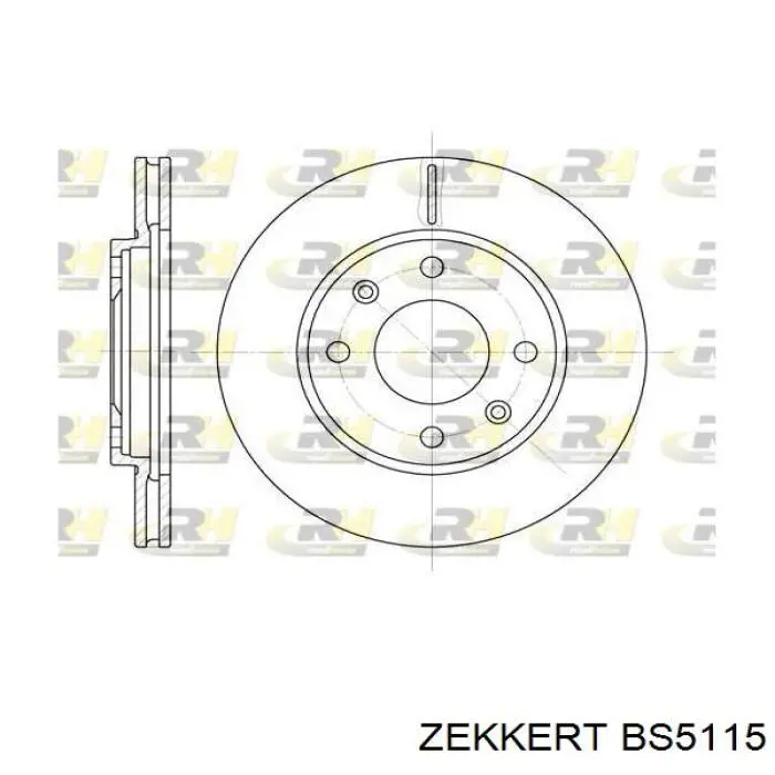 Freno de disco delantero Peugeot 205 1 741A, C
