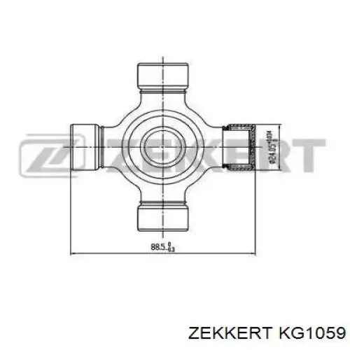 KG1059 Zekkert cruceta de árbol de cardán trasero