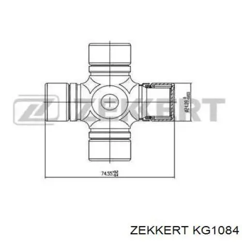 KG1084 Zekkert cruceta de árbol de cardán trasero