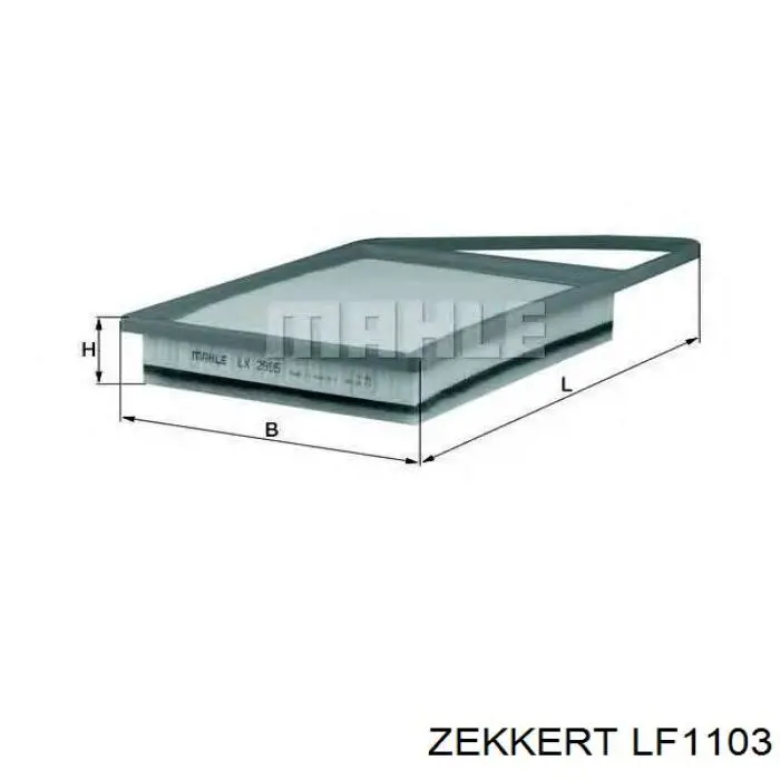 Filtro de aire Peugeot 308 1 4A, 4C