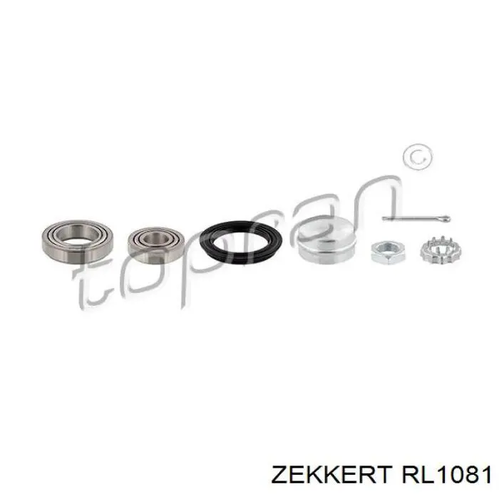 Cojinete de rueda trasero Volkswagen Jetta 2 19E, 1G2, 165, 167