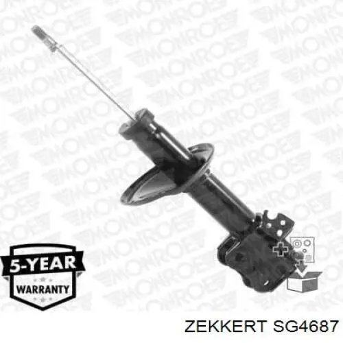 SG4687 Zekkert amortiguador delantero derecho