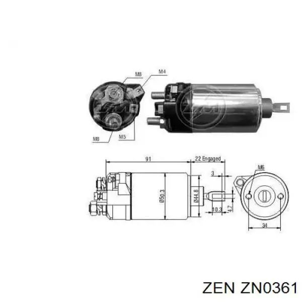 Comprar ZN0361 ZEN Bendix