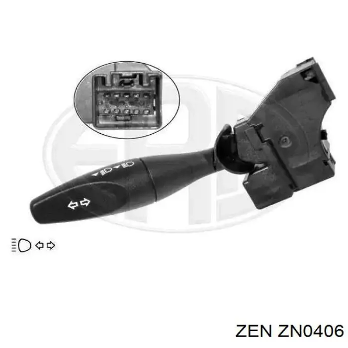 ZN0406 ZEN bendix, motor de arranque