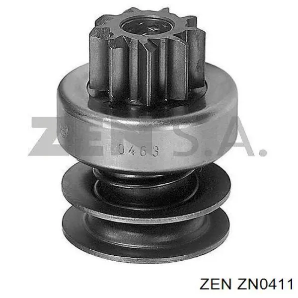 ZN0411 ZEN bendix, motor de arranque