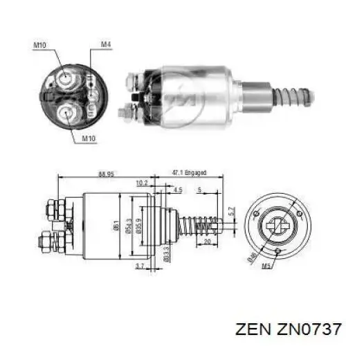 Bendix de coche ZEN ZN0737 precio, desde 64,58 EUR