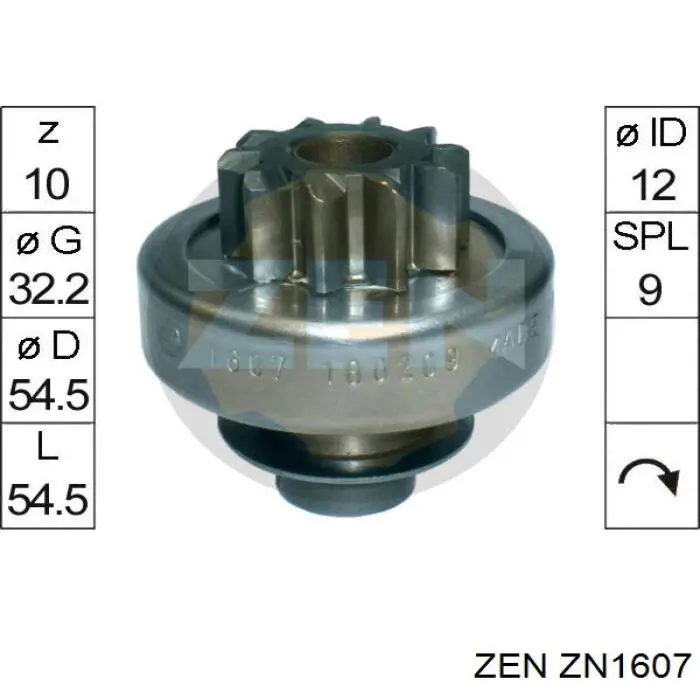 Bendix de coche ZEN ZN1607 precio, desde 12,93 EUR