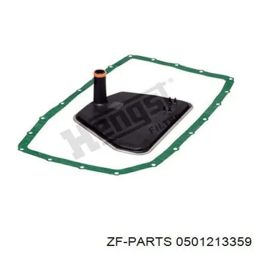 Filtro de transmisión automática ZF Parts 0501213359 precio, desde 17,48 EUR