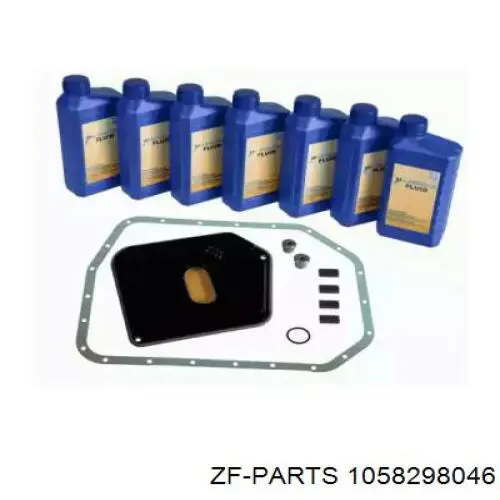 1058298046 ZF Parts filtro hidráulico, transmisión automática