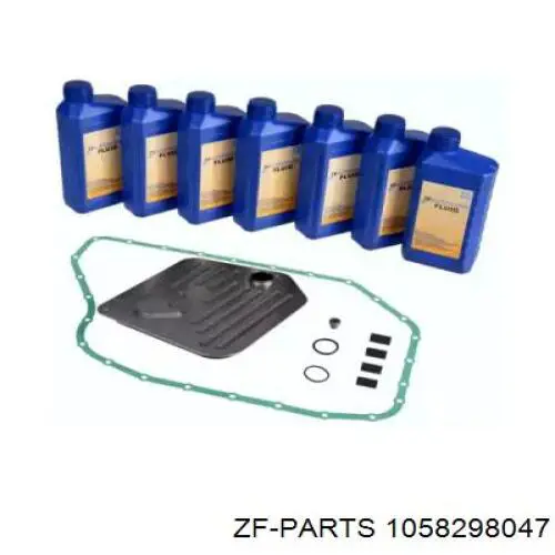 1058.298.047 ZF Parts filtro hidráulico, transmisión automática