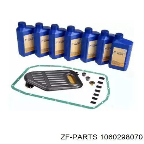 Kit de servicio para cambio de aceite de transmisión automática ZF Parts 1060298070 precio, desde 183,47 EUR