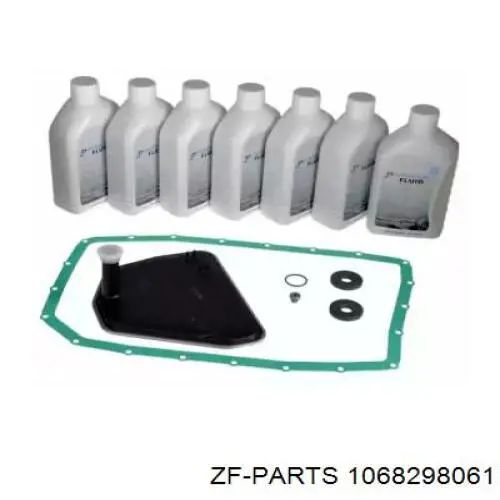 Kit de servicio para cambio de aceite de transmisión automática ZF Parts 1068298061 precio, desde 221,52 EUR