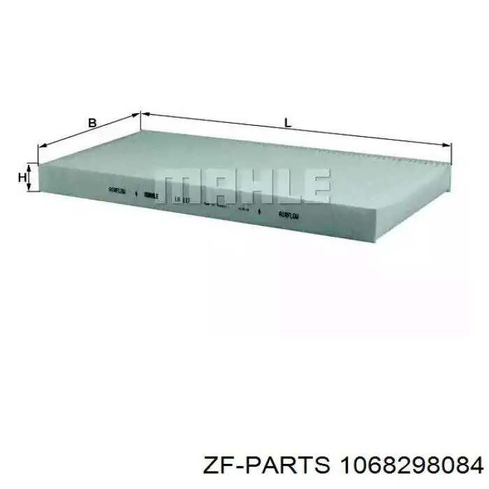 Kit de servicio para cambio de aceite de transmisión automática ZF Parts 1068298084 precio, desde 100,69 EUR