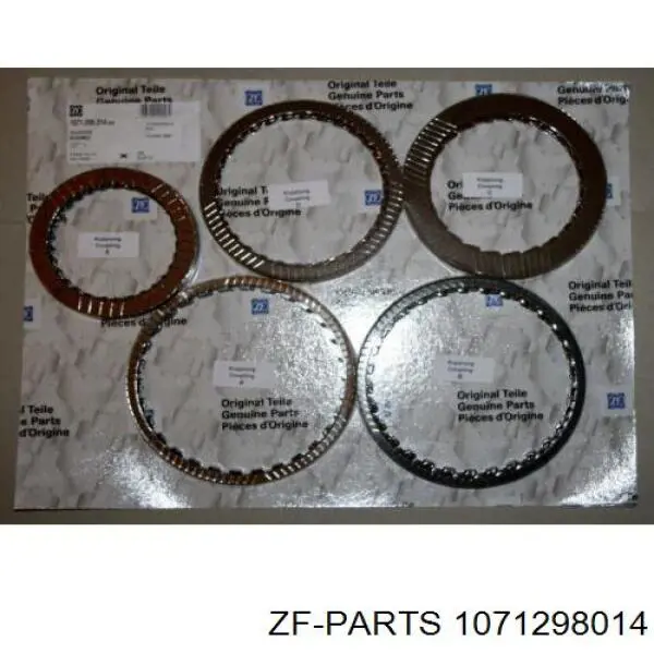 1071298014 ZF Parts Juego de discos de fricción de transmisión automática