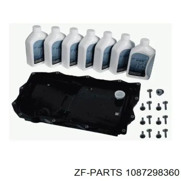 Kit de servicio para cambio de aceite de transmisión automática ZF Parts 1087298360 precio, desde 362,74 EUR